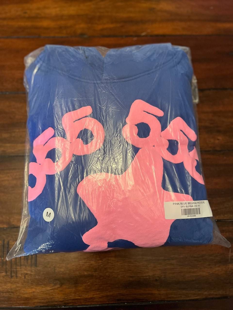 Sp5er Beluga Pink-blue Hoodie