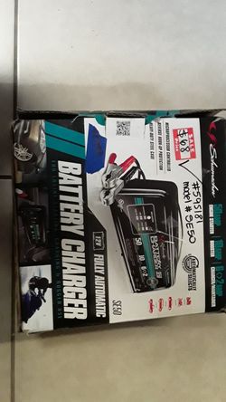 Schumacher 12v 50amp fully automatic battery charger