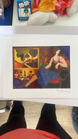 Itzchak Tarkay Lithograph 
