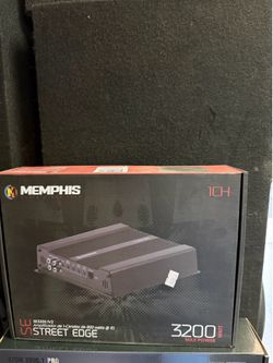 Memphis 3,200 watts 1-channel amp