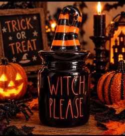 Witch baby canister