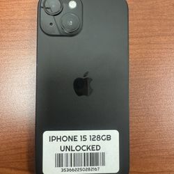 iPhone 15 128GB UNLOCKED Refurbished