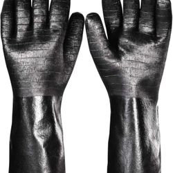 BBQ Gloves, 1 Pair, 1292℉ Heat Resistant Grilling Oven Gloves, Fire & Oil Resist