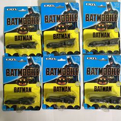 VINTAGE ERTL BATMAN DIE CAST BATMOBILES 1989 