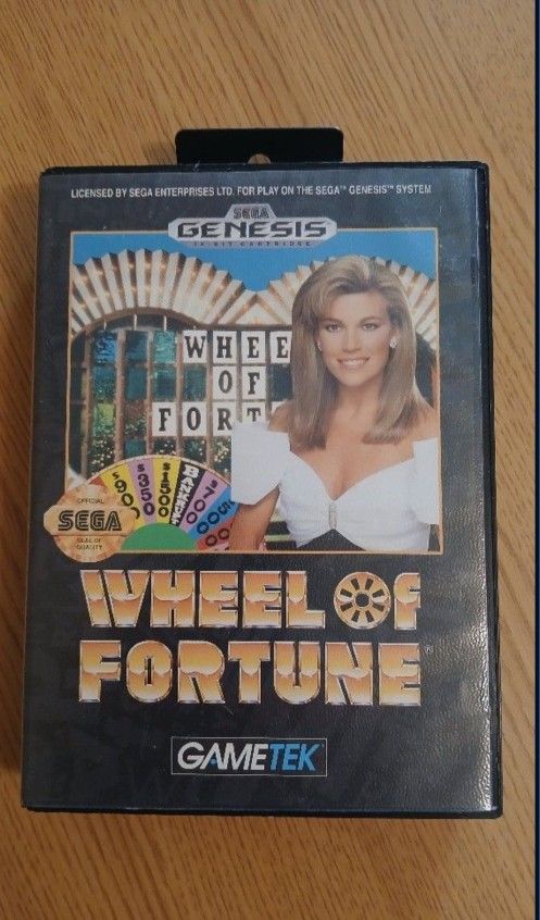 Wheel Of Fortune Sega Genesis Game