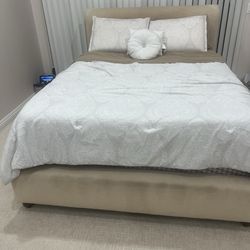 Queen bed frame