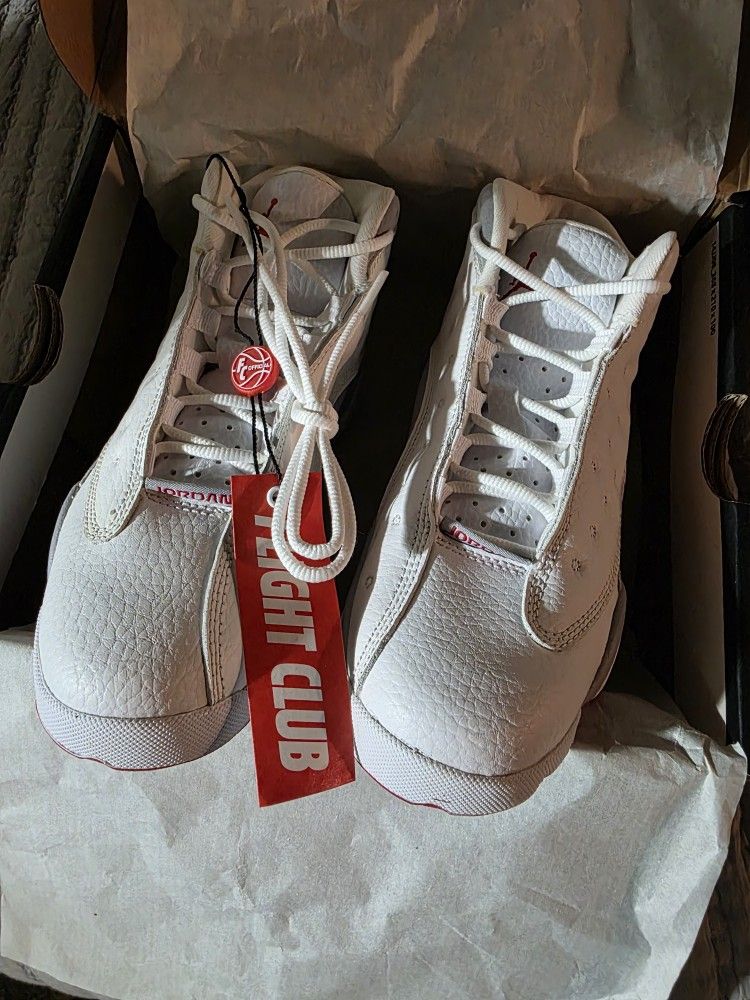 Jordan 13 White Wolf Grey