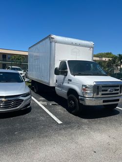 Ford E-Series Box Truck White
