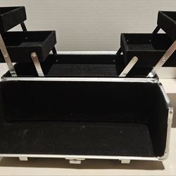 Professional Aluminum Makeup Train Case / Cosmetic Organizer Box