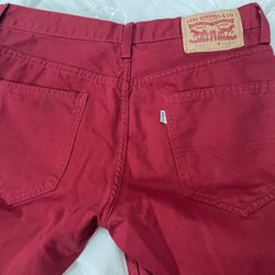 Levi’s 511 Red 30-32 New Without Tag