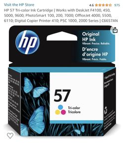 3 Hp 57 Tri-Color cartridges