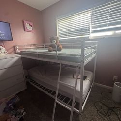TWIN BUNK BEDS FOR SALE MATTRESS NOT INCLUDED 