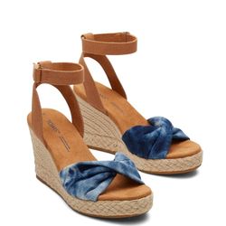 NEVER WORN TOMS Marisela Wedge Size 6.5