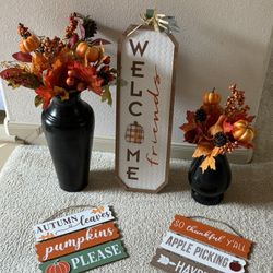 Fall Harvest Porch Decor 