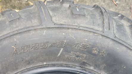 Duro ATV Tires on Steel Wheels – Set of 3