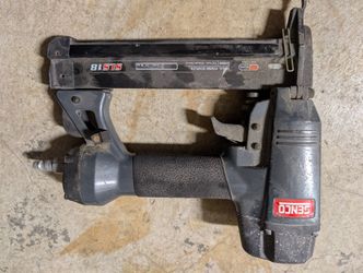 Senco pneumatic finish stapler.