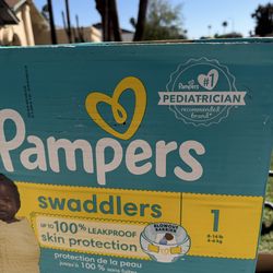 NEW Pampers Swaddlers size 1 diapers