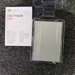 Seagate One Touch 5TB External Hard Drive (brand New)