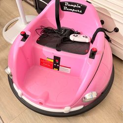 Bumper Car with charger and remote