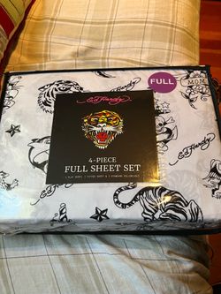 Ed Hardy full size sheet set new