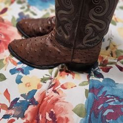 Botas De Avestruz  Tony Lama Size 10