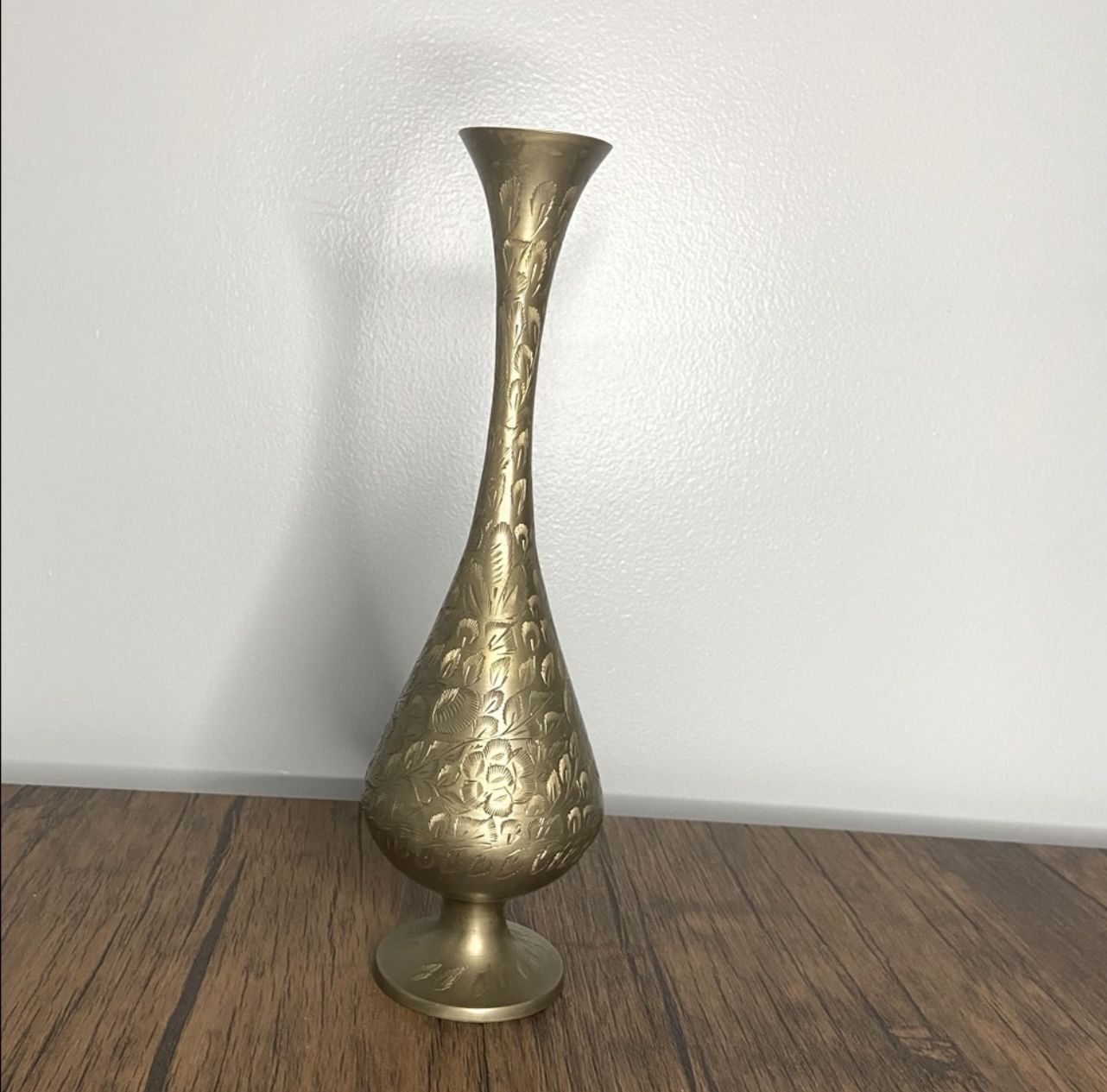 Brass vase made in India