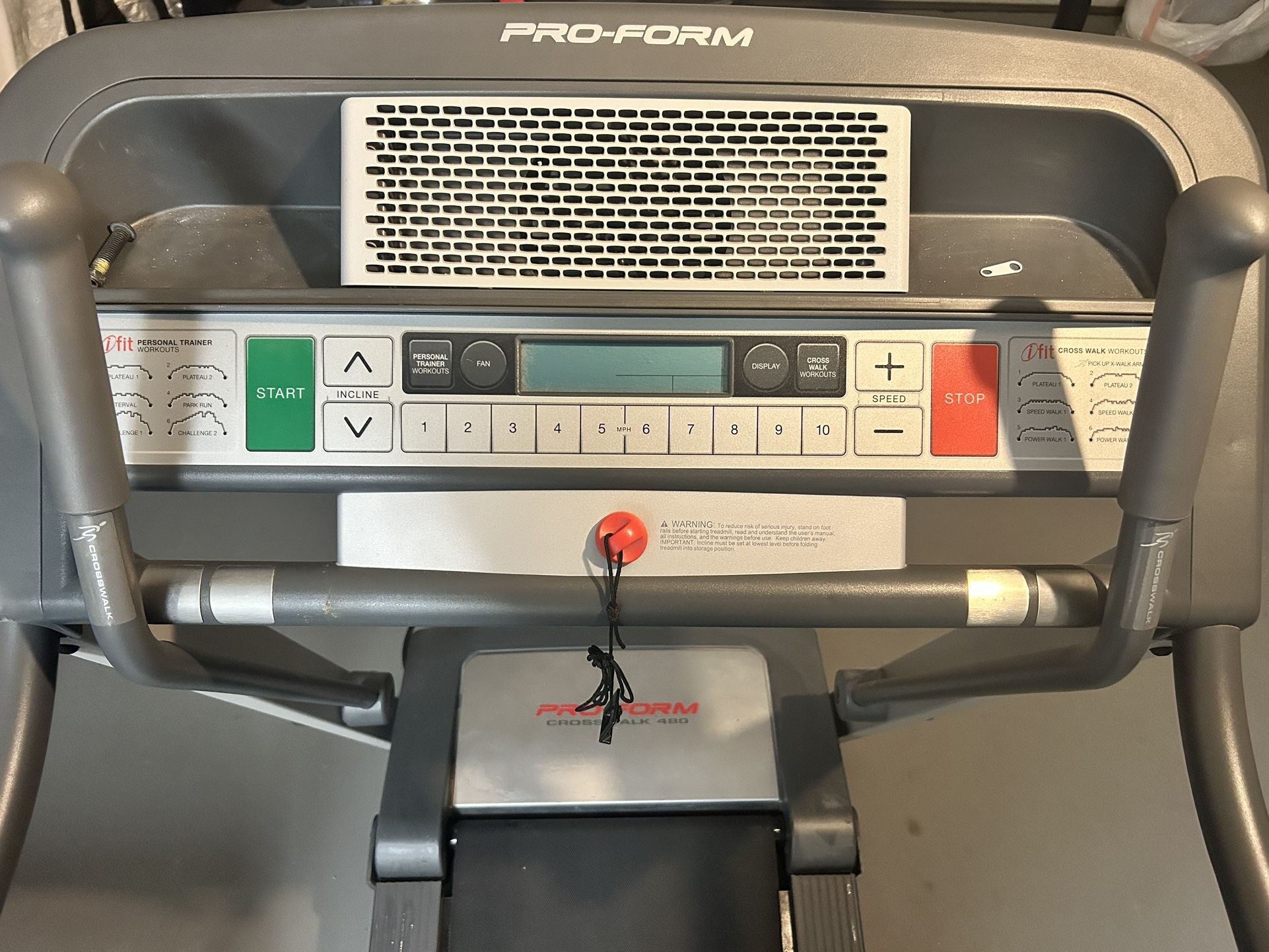 Treadmill ProForm Crosswalk 480