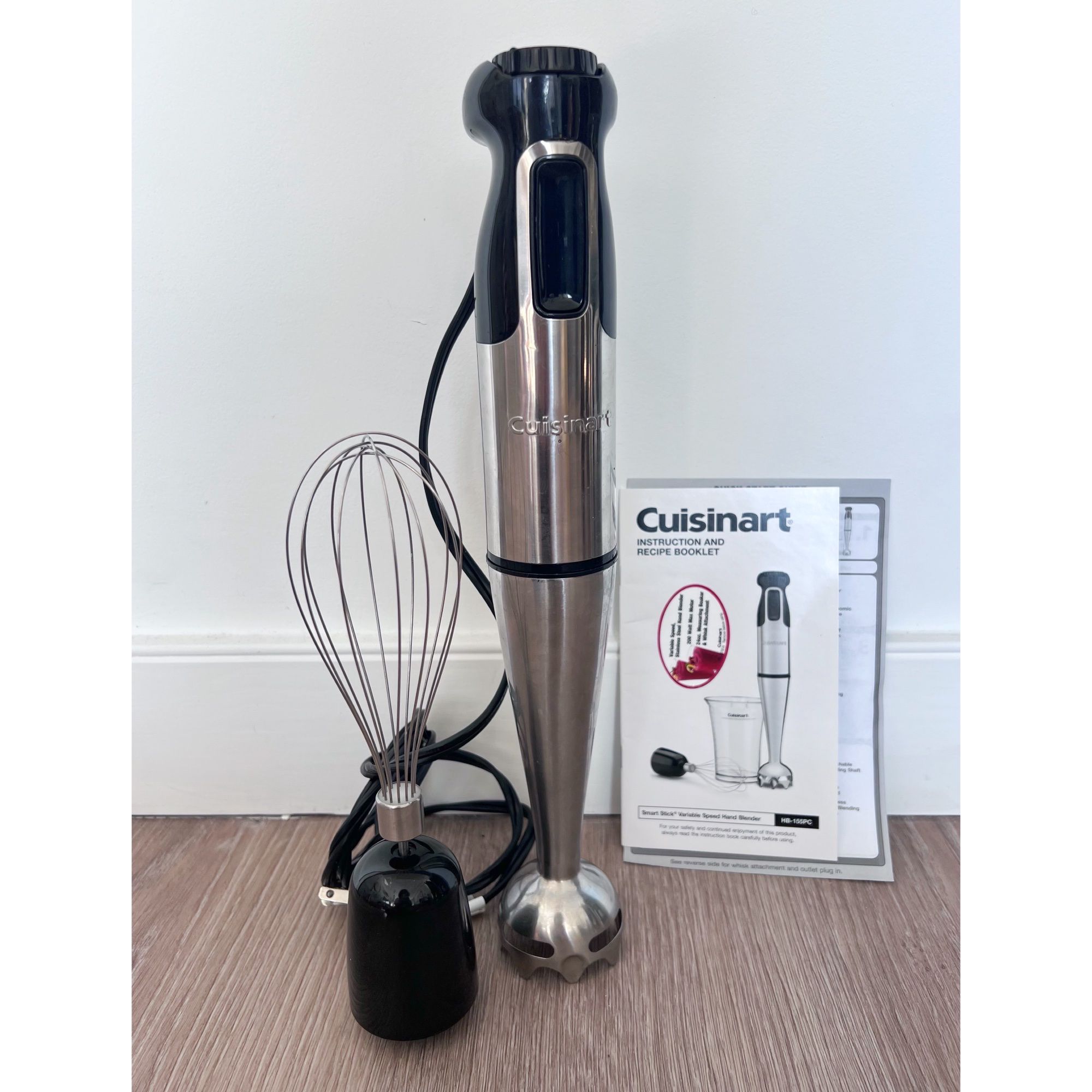 Cuisinart immersion stick hand blender with blending blade and whisk  attachment for Sale in Queens, NY - OfferUp