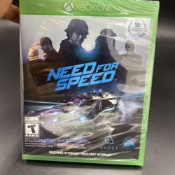 Need for Speed Xbox One [Brand New] Sealed 