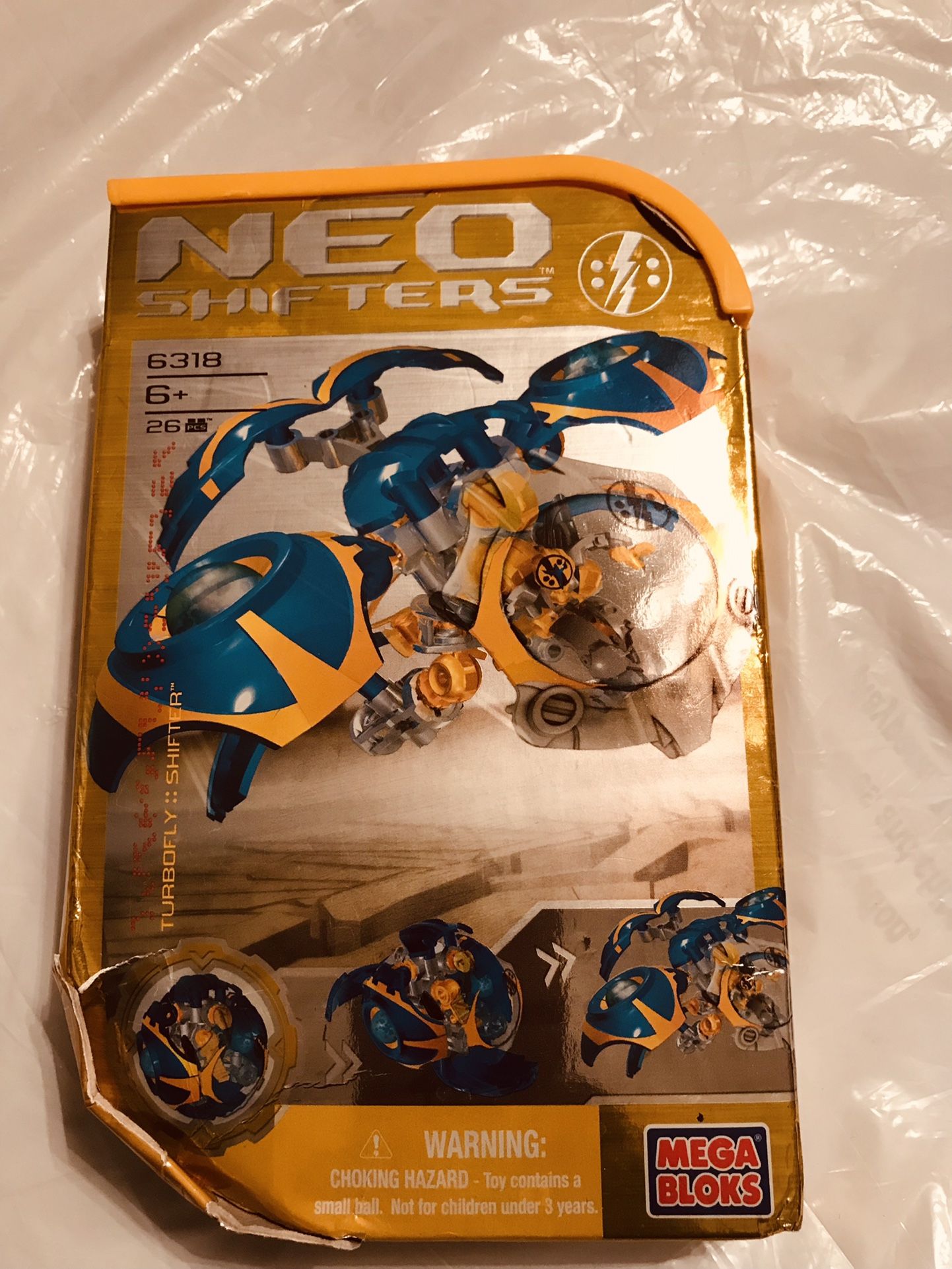 Mega Bloks NEO Shifters 6318 Box Has A Little Damage Content New