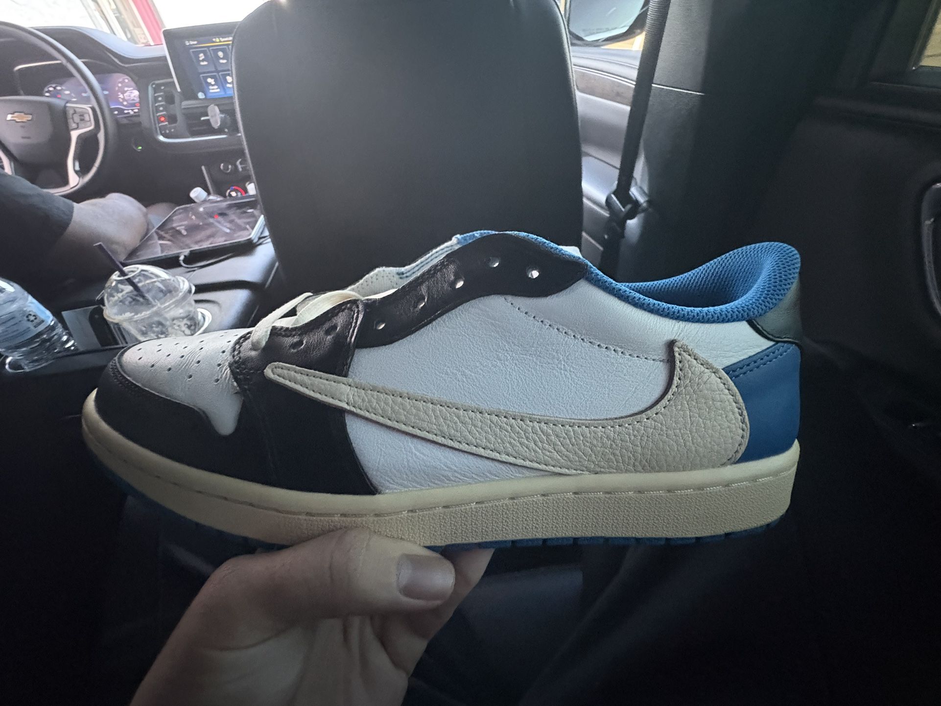 Jordan 1 Retro Low OG SP Fragment x Travis Scott