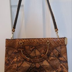 Bags By Varon Snakeskin Purse