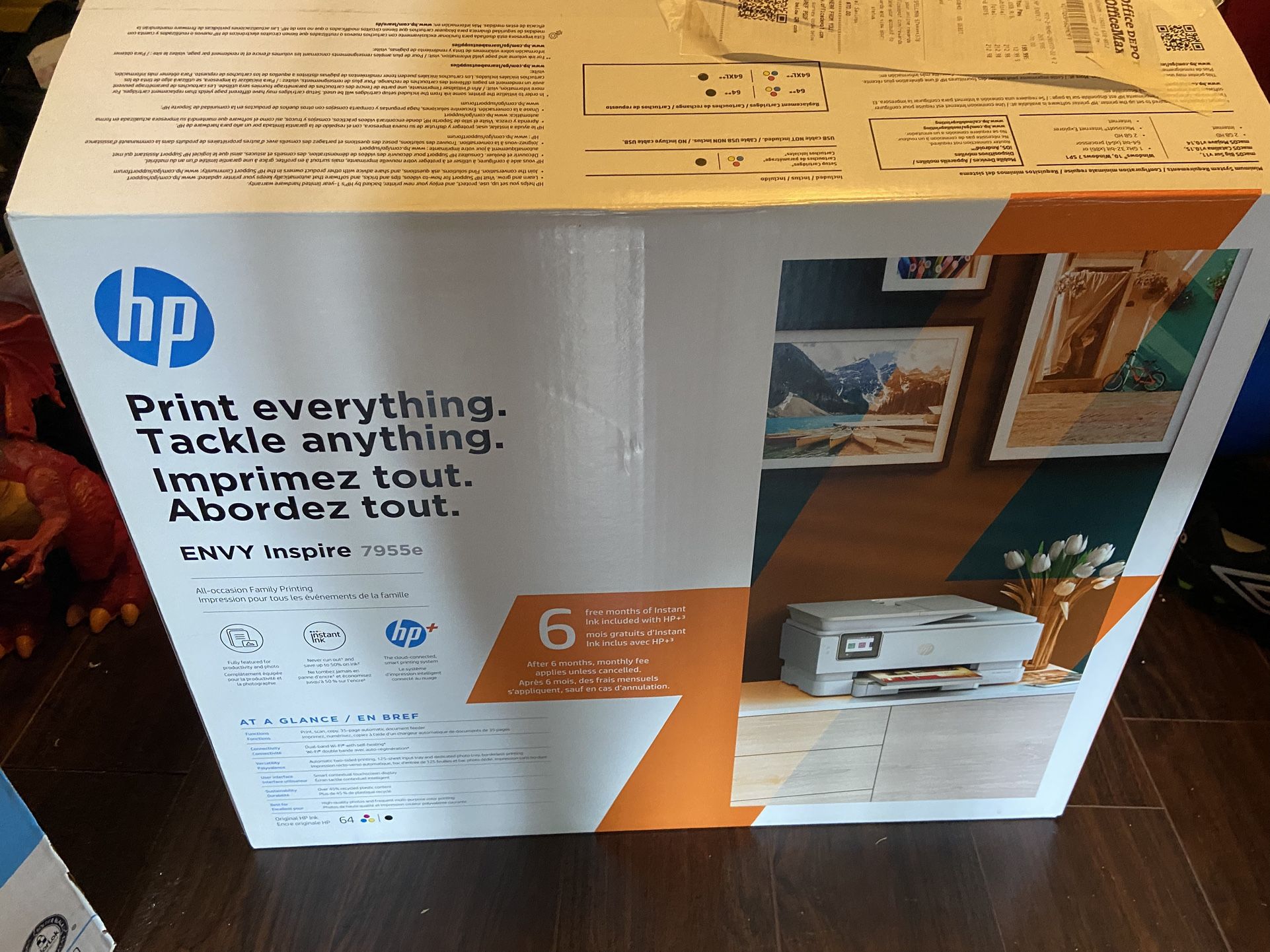 Hp Envy Inspire 7955e All In One Printer