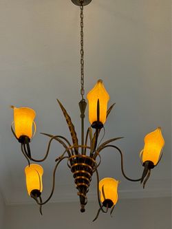 Zaneen Firenze Italian Art Glass Chandelier - Made in Italy