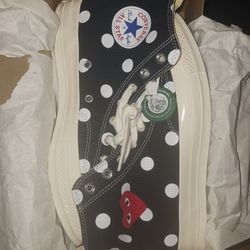Comme Des Garcons Converses Sz 9