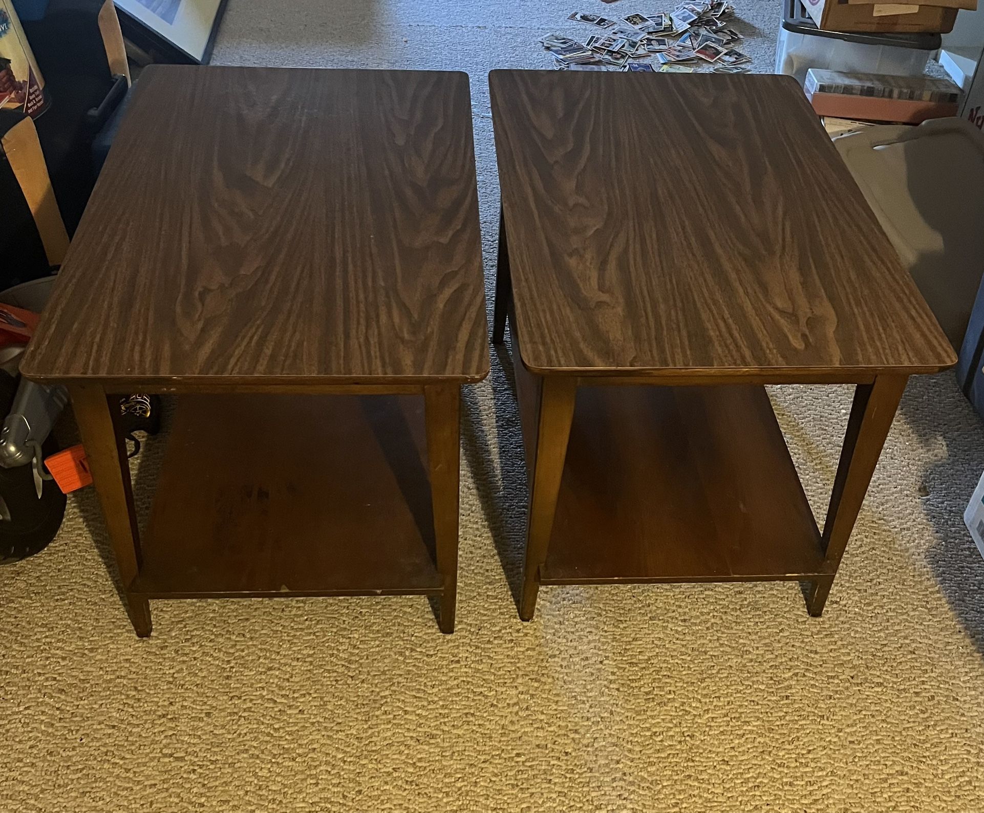 Mid century modern End tables