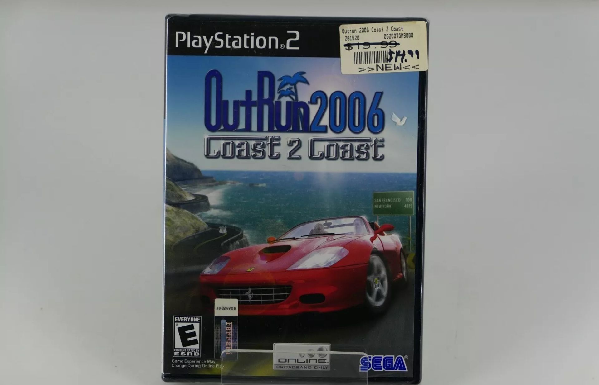 OutRun 2006: Coast 2 Coast, Sony PlayStation 2, PS2, Brand New, Sealed, Ferrari