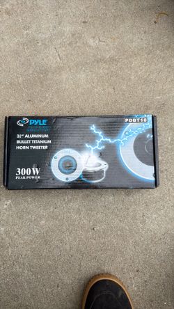 Pyle 3.75'' Titanium Horn Tweeter (Pair)