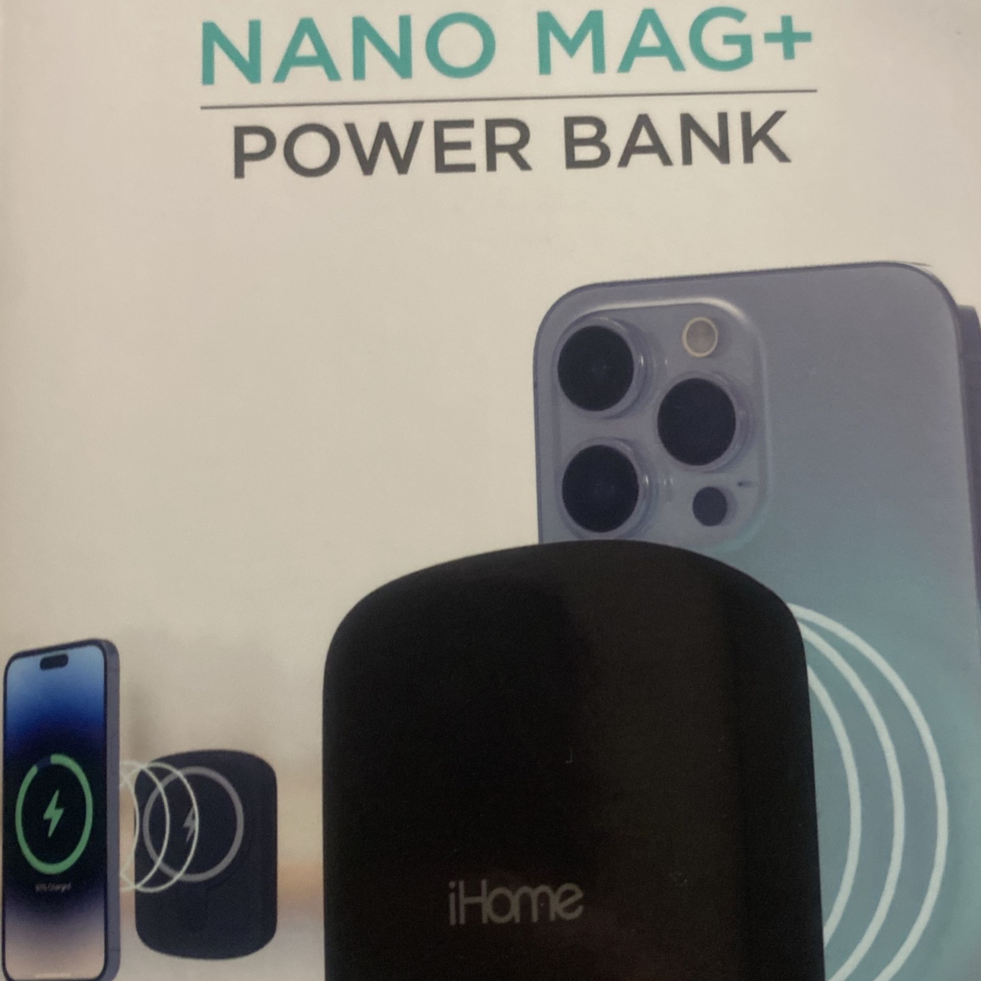iHome Nano Mag+ Power Bank