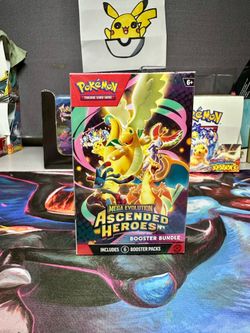 Ascended Heroes Booster Bundle (6 booster packs in each bundle) Pokemon cards Open to offers!