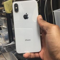 iPhone X White Back Glass Housing Replacement 