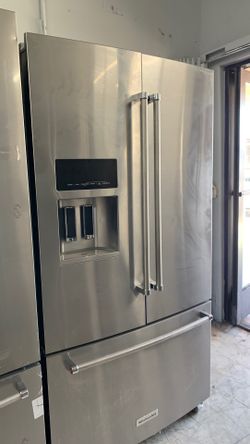 Kitchen Aid French Door Stainless Steel Fridge