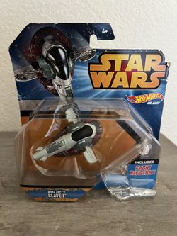 Star Wars Boba Fett Slave 1 Hot Wheels Toy