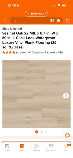 Lifeproof LVP in Vesinet Oak