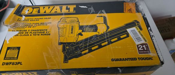 Dewalt 21 Degree Framing Nailer Pneumatic DWF83PL