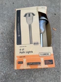 Solar Yard Lites,4 in box. S.W.Arl