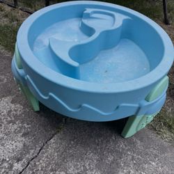 Water or Sand Activity table