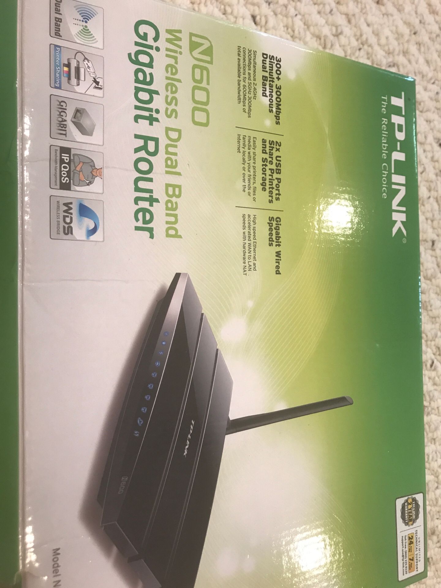 Wireless Dual Band Gigabit Router