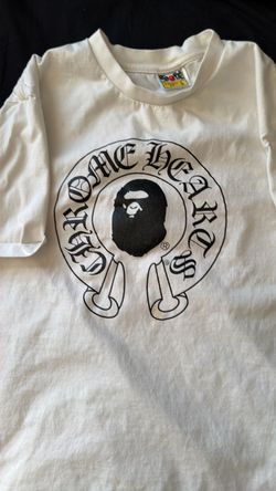 White Bathing Ape x Chrome hearts shit