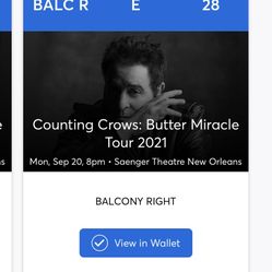 Counting Crows Tickets
